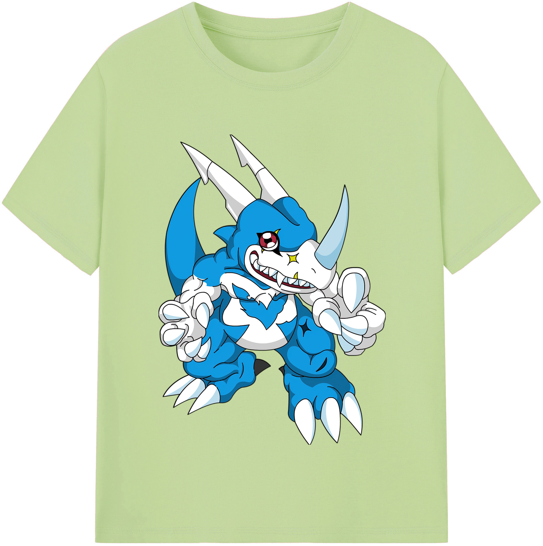 （画像用） Digimon デジタルモンスター/デジモン 綿100％半袖Tシャツ（フロントプリント）